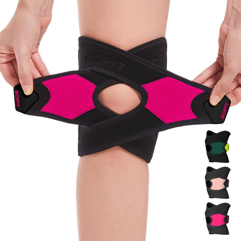 AOFIT Guard X Wrap Around Knee Brace with Stabilizers, Adjustable Compression Support for Knee Pain, Arthritis & Meniscus Tear, Breathable Design for Injury Recovery, Workout, Sports XL - Image 1
